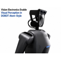 DOBOT Atom 風格人形機器人的視覺電子學：RGB-D 相機、深度感測、AI 視覺和即時控制