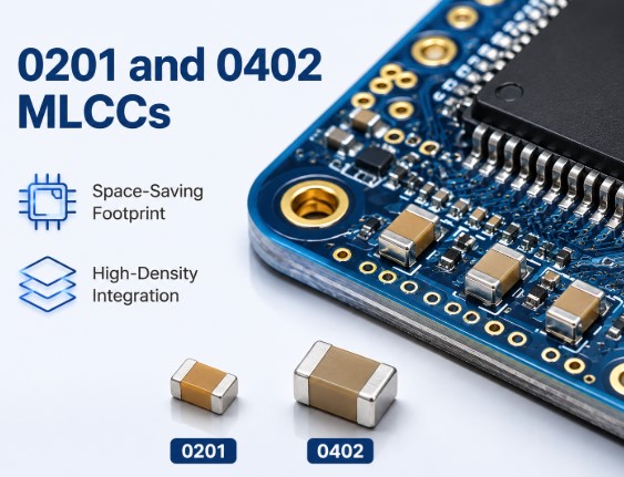 0201 and 0402 Ceramic Capacitors